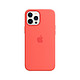 Apple 苹果 原装 iPhone 12系列 MagSafe硅胶外壳 粉橘色