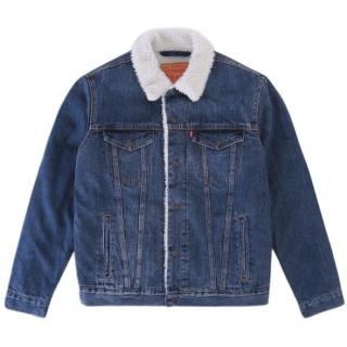 Levi's 李维斯 男士牛仔夹克 21195-0001 牛仔色 S