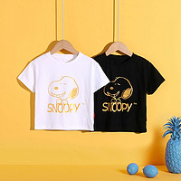 SNOOPY 史努比 儿童夏季短袖 T恤
