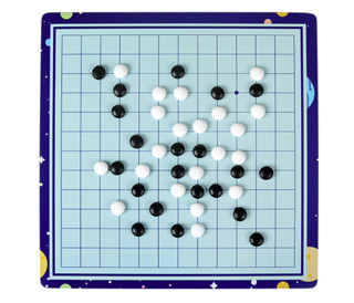 QZM 巧之木 多功能游戏棋（五子棋+象棋+围棋+飞行棋+跳棋）