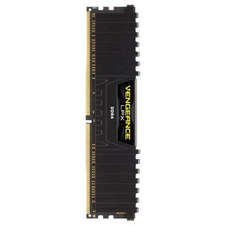 USCORSAIR 美商海盗船 复仇者LPX系列 DDR4 2400MHz 台式机内存 马甲条 黑色 16GB