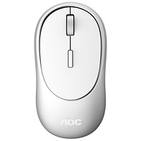 AOC 冠捷 MS720 2.4G无线鼠标 2000DPI 银白色