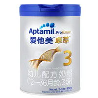 Aptamil 爱他美 、需入会：爱他美（Aptamil） 卓萃幼儿配方奶粉（12—36月龄，3段）900g×6罐