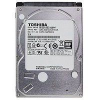 TOSHIBA 东芝 2.5英寸 笔记本硬盘 1TB (5400rpm、8MB) MQ01ABD100M