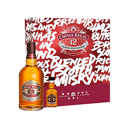 CHIVAS 芝华士 12年 苏格兰 调和威士忌 500ml+50ml 礼盒装