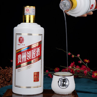 领匠 尊享名酱 vip 53%vol 酱香型白酒 500ml 单瓶装