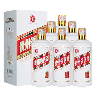 领匠 尊享名酱 vip 53%vol 酱香型白酒 500ml*6瓶 整箱装