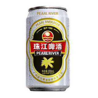 珠江啤酒 12度经典330mL
