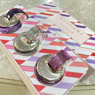 BVLGARI 宝格丽 OMNIA系列 晶彩淡香水礼盒装 (紫晶EDT5ml+粉晶EDT5ml+晶莹EDT5ml)