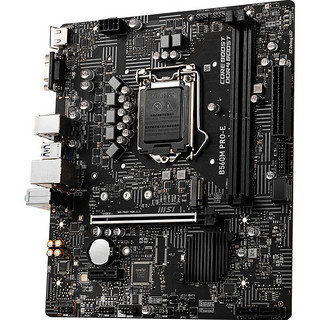MSI 微星 B560M PRO E B560 MATX主板（Intel LGA1200、B560）