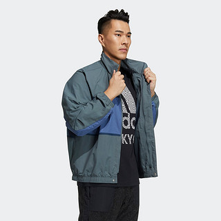 adidas 阿迪达斯 M WRD WOV JKT 男子运动夹克 GL8682 蓝色 S