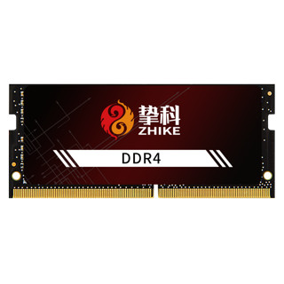 ZHIKE 挚科 DDR4 2666MHz 笔记本内存 8GB ZKA8GX4M1C2666-B