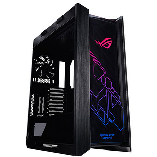 ROG 玩家国度 ROG Strix Helios RGB E-ATX机箱 半侧透 黑色