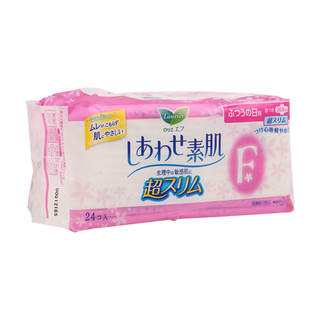 Laurier 乐而雅 F透气棉柔超薄日用卫生巾 20.5cm*24片