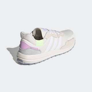 adidas NEO Retrorun 女子休闲运动鞋 FY6494 米白/粉/深米色/白 36