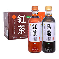 C'estbon 怡宝 无糖茶饮料组合装 2口味 430ml*15瓶（红茶+乌龙茶）