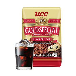 UCC 悠诗诗 印尼进口 悠诗诗（UCC）综合咖啡豆250g 3口味可选 风味咖啡豆360g