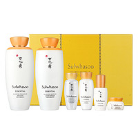 黑卡会员：Sulwhasoo 雪花秀 滋盈肌本润颜水乳套装（润颜水125ml+润颜乳125ml+水15ml+乳15ml+精华8mI+ 面霜5ml）