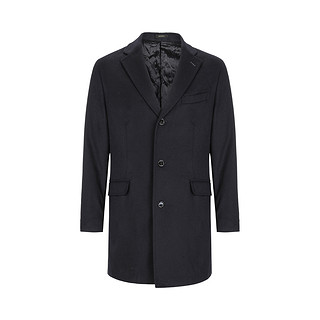 男款时尚都市大衣 46国际版偏大一码 黑色