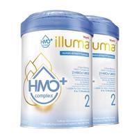 Wyeth 惠氏 HMO+系列 较大婴儿奶粉 港版 2段 850g*2罐