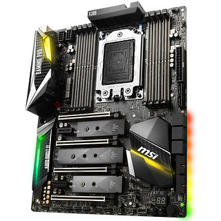 MSI 微星 X399 GAMING PRO CARBON AC ATX主板（AMD TR4、X399）