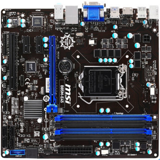 MSI 微星 B85M E45 MATX主板（intel LGA1150、B85）