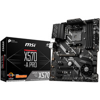 MSI 微星 X570 A PRO 商用板 ATX主板（AMD AM4、X570）