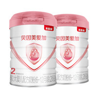 BEINGMATE 贝因美 爱加系列 较大婴儿奶粉 国产版 2段 900g*2罐