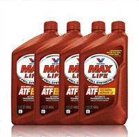 PLUS会员：Valvoline 胜牌 Max Life ATF 自动变速箱油 4瓶装