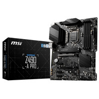 MSI 微星 Z490 A PRO 商用板 ATX主板(intel LGA1200、Z490)