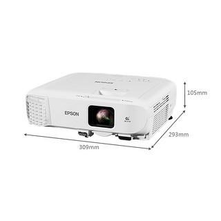 EPSON 爱普生 CB-2142W 办公投影机 白色