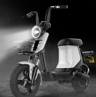 SUNRA 新日 XC1 领先版 电动自行车 TDTZD-429 48V20Ah锂电池 星雨亮白