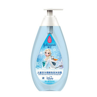 Johnson & Johnson 强生 儿童活力清新洗发沐浴露 500g