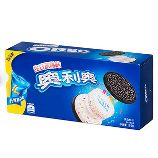 OREO 奥利奥 夹心饼干 生日蛋糕味 194g