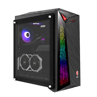 MSI 微星 Infinite X 台式机 黑色(酷睿i7-10700KF、RTX 2080 Super 8GB、32GB、1TB SSD+2TB HDD、水冷)