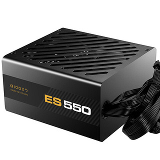 aigo 爱国者 ES550 金牌（90%）非模组ATX电源 550W