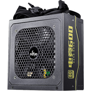 aigo 爱国者 DJ600 金牌（90%）全模组ATX电源 600W