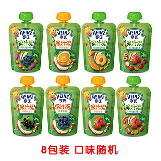 Heinz 亨氏 婴儿辅食果汁泥 120g*8袋