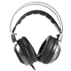 灵蛇 U930 压耳式头戴式有线耳机 黑色 USB口