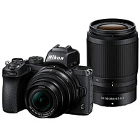 Nikon 尼康 Z 50 APS-C画幅 双镜头微单套机（Z DX 16-50mm f/3.5-6.3 VR+50-250mm f/4.5-6.3 VR镜头）