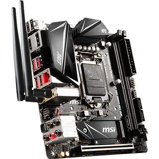 MSI 微星 MPG Z390I GAMING EDGE AC 刀锋板 MINI-ITX主板（Intel LGA 1151、Z390）