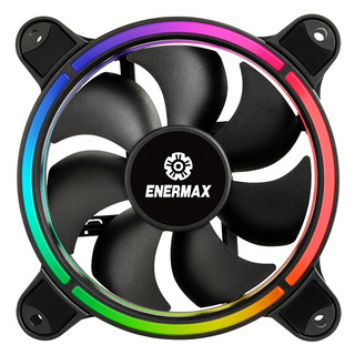 Enermax 安耐美 金彩蝠 ARGB 120mm 机箱散热风扇 三个装