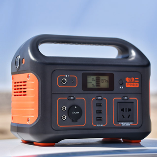 DXPOWER 电小二 户外电源500 移动电源 黑色 153000mAh AC交流/DC直流 交流500W+直流120W