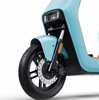 SUNRA 新日 XC3 电动摩托车 TDT0550Z 48V24Ah锂电池 本彩天蓝/本彩橙