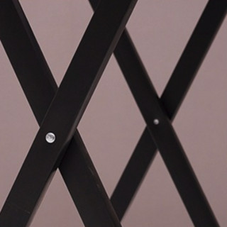 镜立方 简易折叠方桌 精致黑 80*80*75cm 单桌