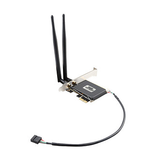 DIEWU wifi迷你PCIE笔记本无线网卡转接卡 MINI PCI-E转台式机PCI-E转接卡