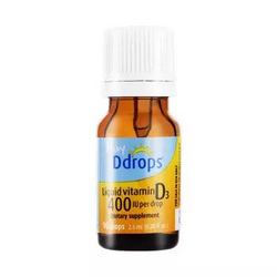 Ddrops 婴儿维生素D3滴剂 400iu 90滴2.5ml