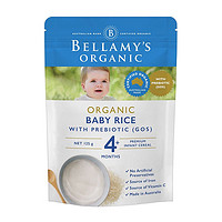 BELLAMY'S 贝拉米 婴儿益生元高铁米粉 125g
