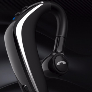 POLVCOG 铂典 X01 入耳式挂耳式真无线动圈蓝牙耳机 尊贵黑
