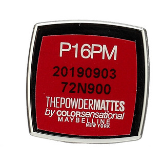 MAYBELLINE 美宝莲 绝色持久哑光唇膏 #P16PM BITE ME 3.9g